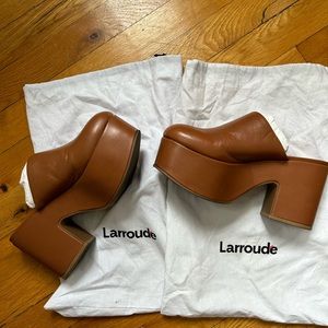Larroude Miso Clog, barely worn with original dust bag. Size 7, retails $330